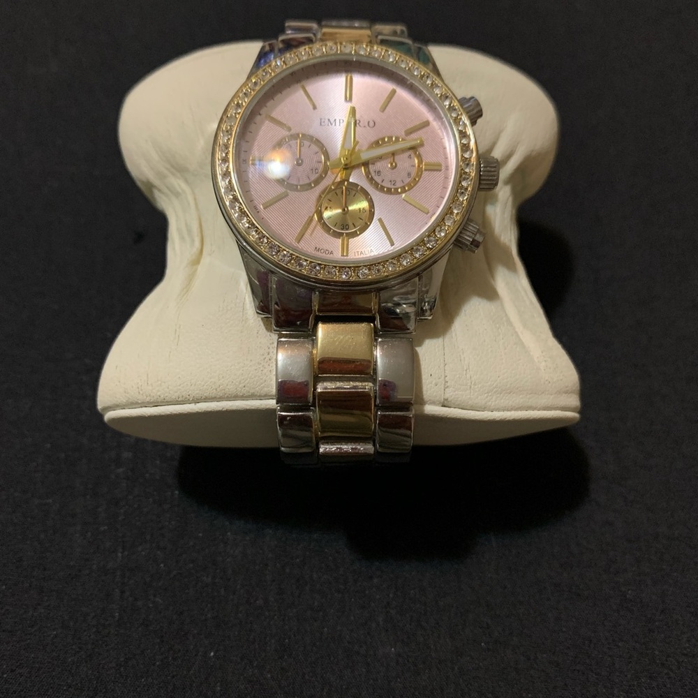 Gold and Silver Women's Watch